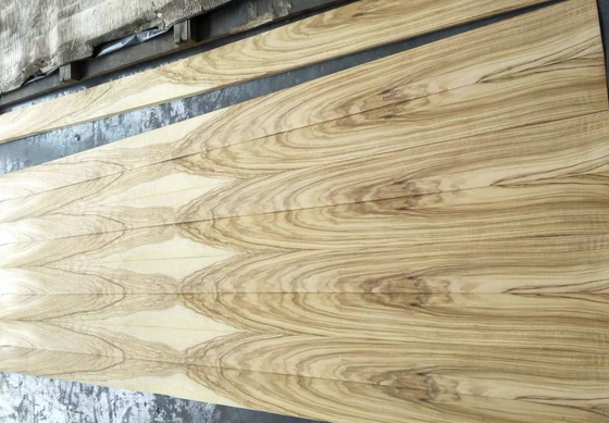 Buy Olive Natural Wood Veneer Sheets Wear Resistant Corrosion Resistant online manufacture
