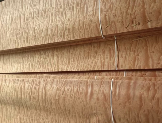 Buy 0.52mm Macore Pomelle Natural Veneer Sheets For Furniture online manufacture