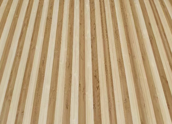 Buy Zebra Patterned Bamboo Veneer Sheets With High Temperature Carbonization online manufacture