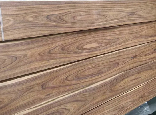 8-40cm Width Morado Veneer Flat Cut for High-End Retail Spaces