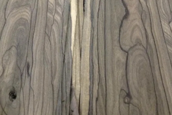 Yellow-Brown Hues and Ever-Changing Patterns of Ciricote／Ziricote Natural Wood Veneer
