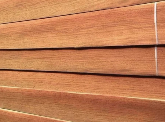 Corrosion Preventing Burmese pear Natural Wood Veneer for Health-Conscious Applications