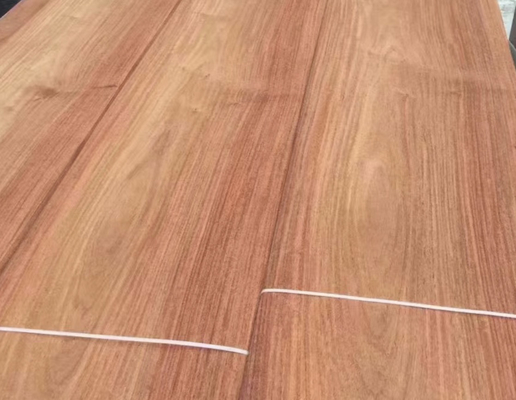 Strong Transverse Tensile Strength Burmese pear Natural Wood Veneer for Durable