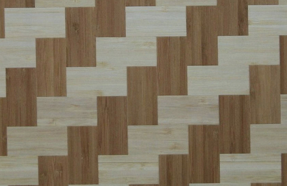 Pure Carbonization Woven Bamboo Veneer Decorative Veneer Maximum Width 1.22m