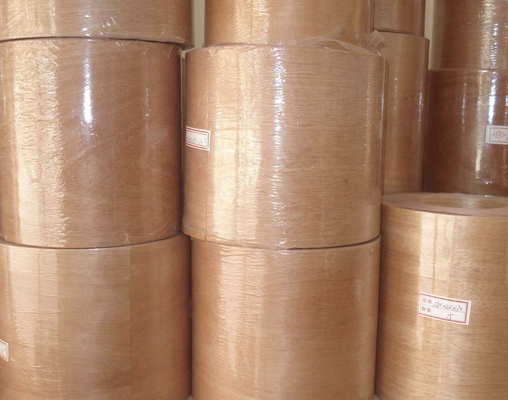 Non Woven Fabric Wood Veneer Wrapping Veneer Length 1-13m
