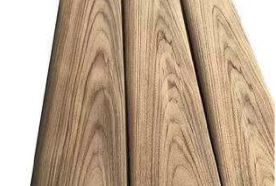 0.5mm 1.2mm 3mm 5mm Teak Solid Wood Flooring Veneer For Yacht Flooring / Herringbone Flooring