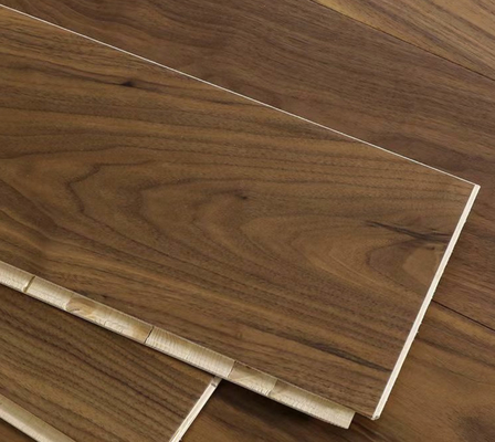 OEM Black Walnut Composite Flooring Interior Decoration Material